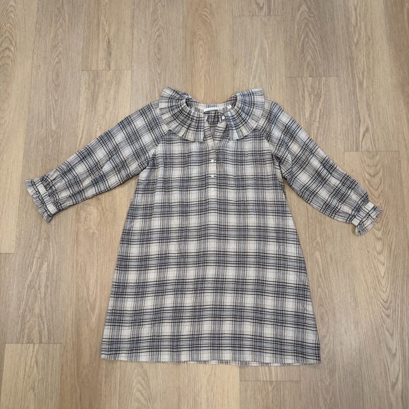 NWOT Dôen ruffled collar dress - Picture 3 of 13